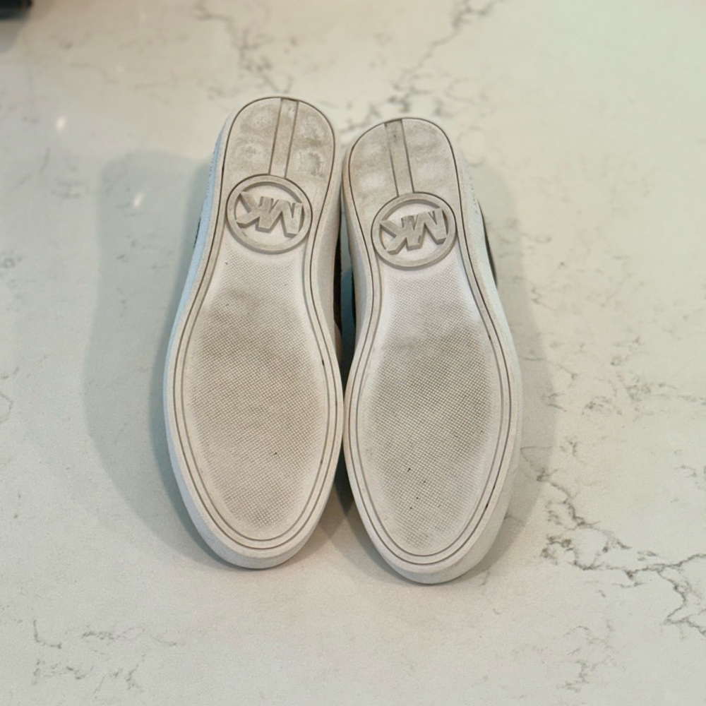 Michael Kors Womens Keaton Sneakers, 9.5M US, brown and light pink, EUC - Picture 5 of 6